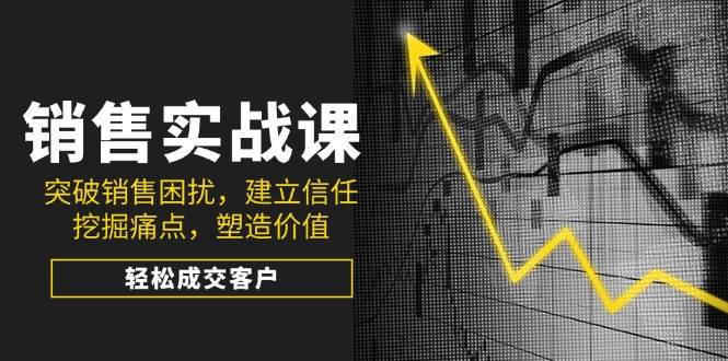 (14297期)销售实战课,突破销售困扰,建立信任,挖掘痛点,塑造价值,轻松成交客户-神马网赚 (14297期)销售实战课,突破销售困扰,建立信任,挖掘痛点,塑造价值,轻松成交客户-神马网赚