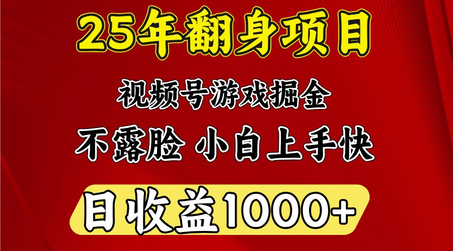 一天收益1000+ 25年开年落地好项目网赚项目-副业赚钱-互联网创业-资源整合神马网赚