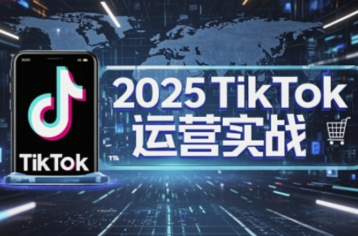 2025TikTok电商运营,掌握TikTok店铺运营核心技巧,实现低成本高转化网赚项目-副业赚钱-互联网创业-资源整合神马网赚