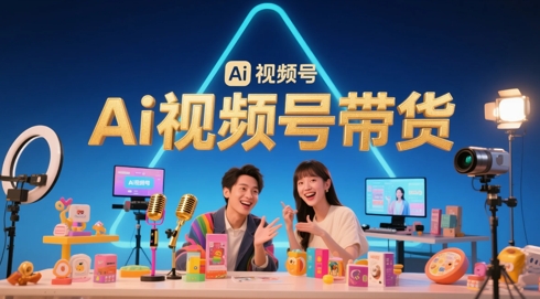 风口已至!AI视频号带货轻松月入过1W,99%的普通人却卡在内容制作门槛网赚项目-副业赚钱-互联网创业-资源整合神马网赚